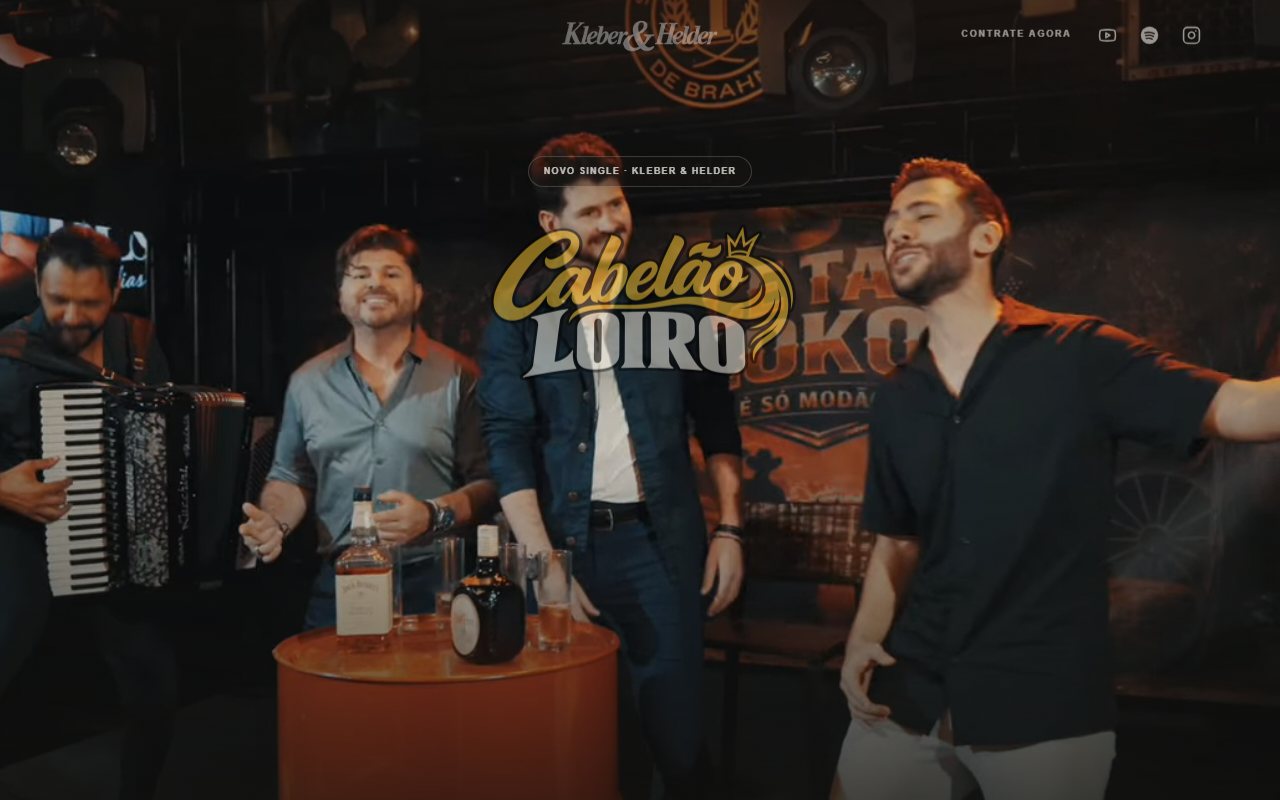 Preview do site Kleber & Helder