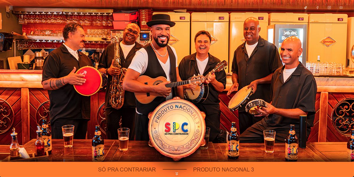 Preview do site SPC Oficial